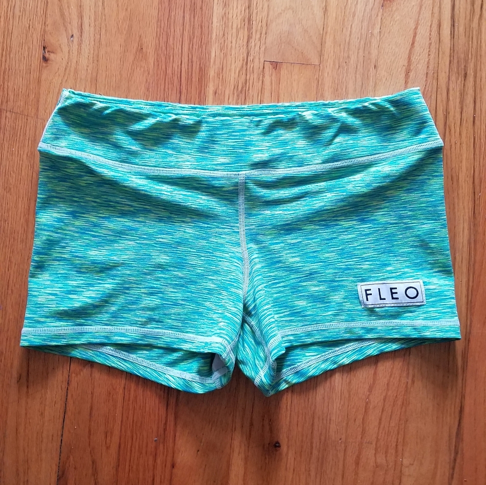 Blue and green fleo 3.25 large